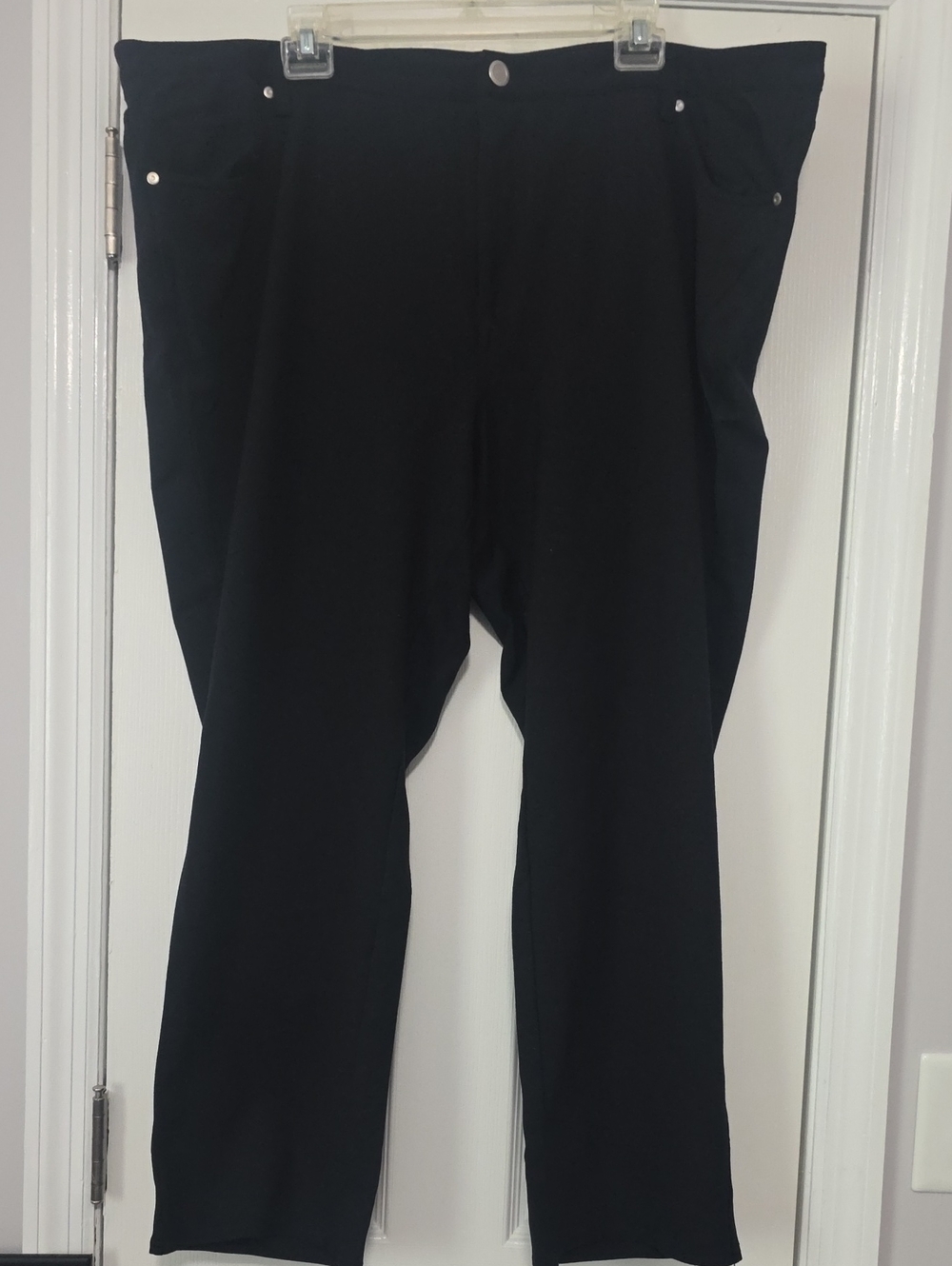 Catherines Black Men's Chinos - Classic Straight Fit
